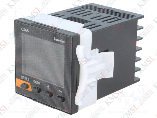 Autonics LCD Display Counter-Timer, CX6S-2P2 Autonics