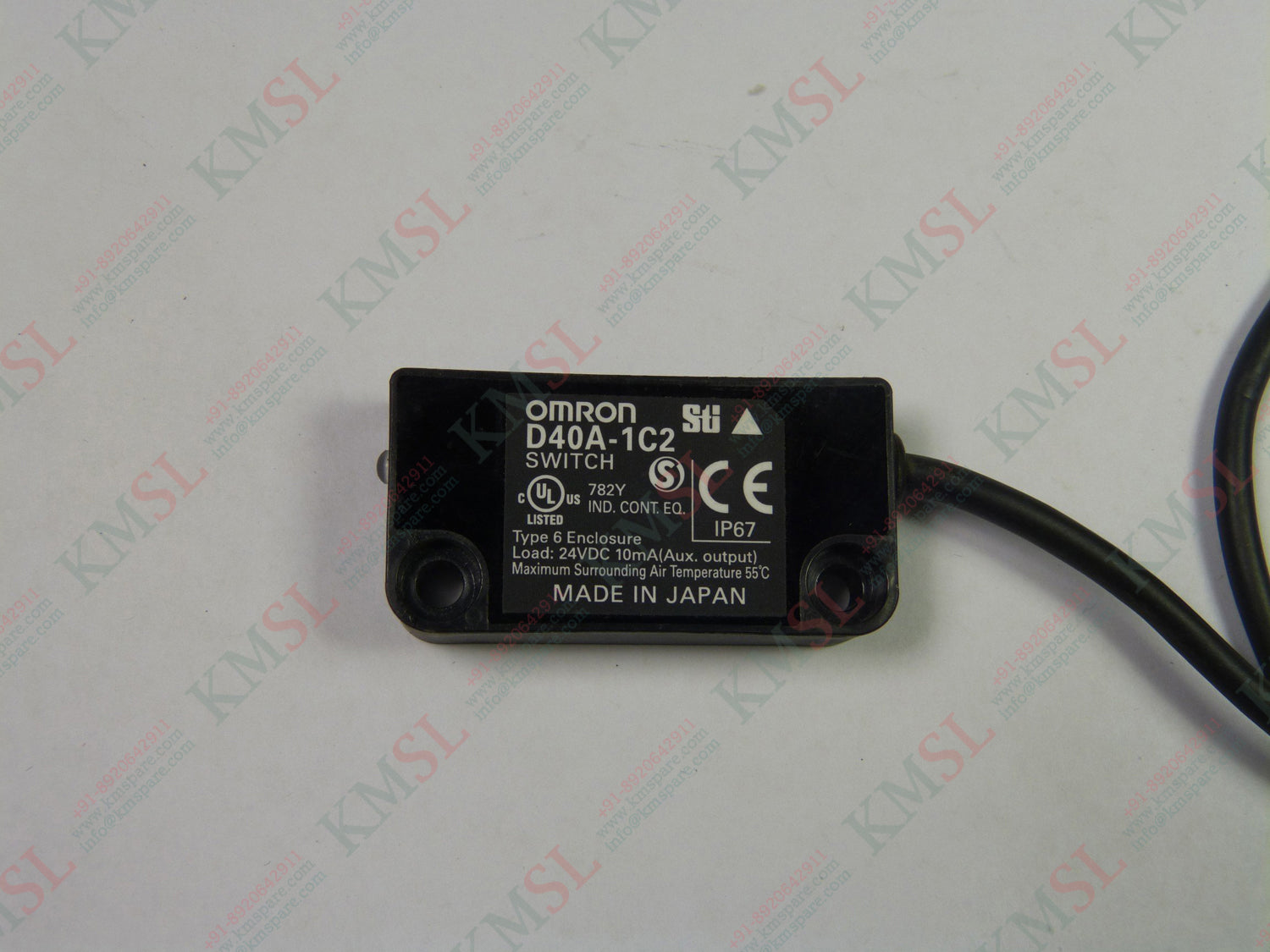D40A-1C2 Omron Magnetic Door Switch | Industrial Safety Sensor | KMSPARE