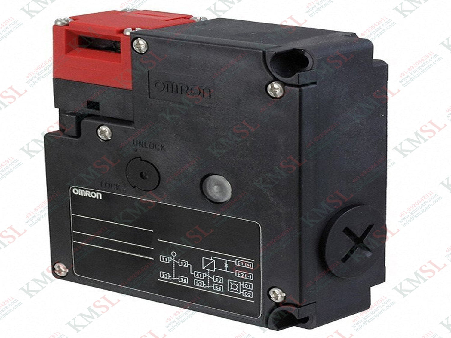 D4JL-2RFG-C5 Omron Safety Switch | Guard Lock Safety Door Switch | KMSPARE