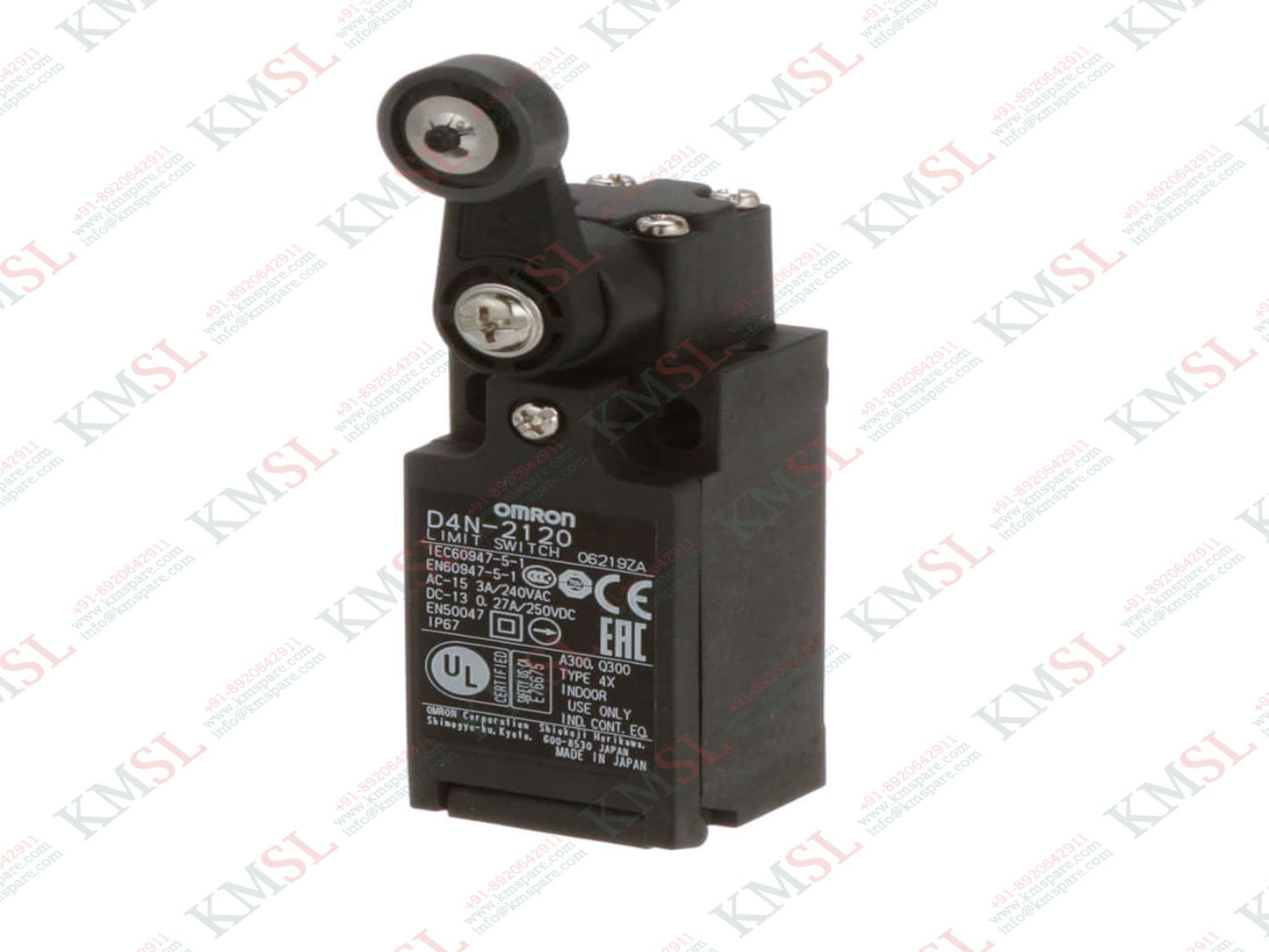 D4N-2120 Omron Limit Switch | Industrial Mechanical Position Switch | KMSPARE