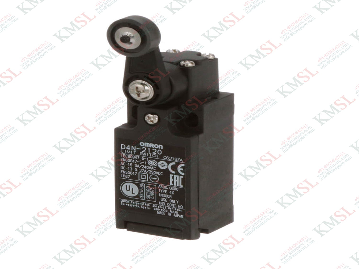 D4N-2120 Omron Limit Switch | Industrial Mechanical Position Switch | KMSPARE