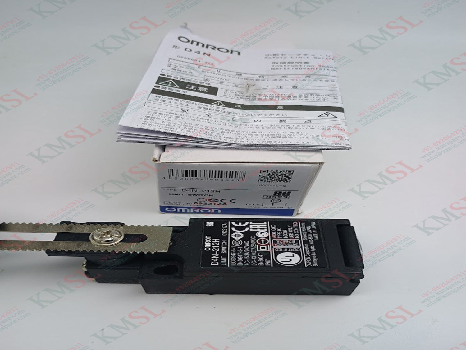 D4N-212H OMRON Safety Limit Switch | KMSPARE LINK PVT LTD