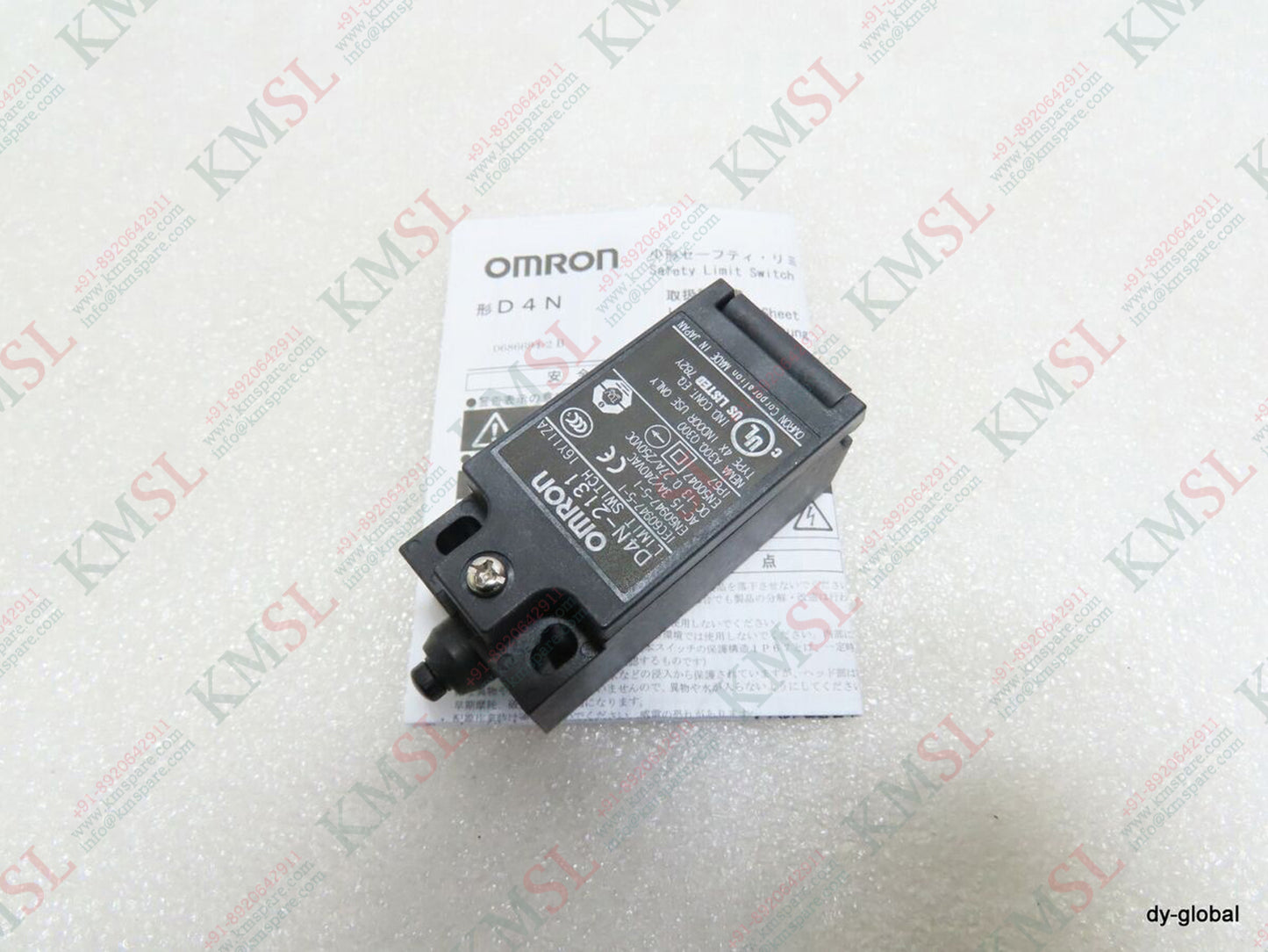 D4N-2131 Omron Limit Switch | Industrial Mechanical Position Switch | KMSPARE