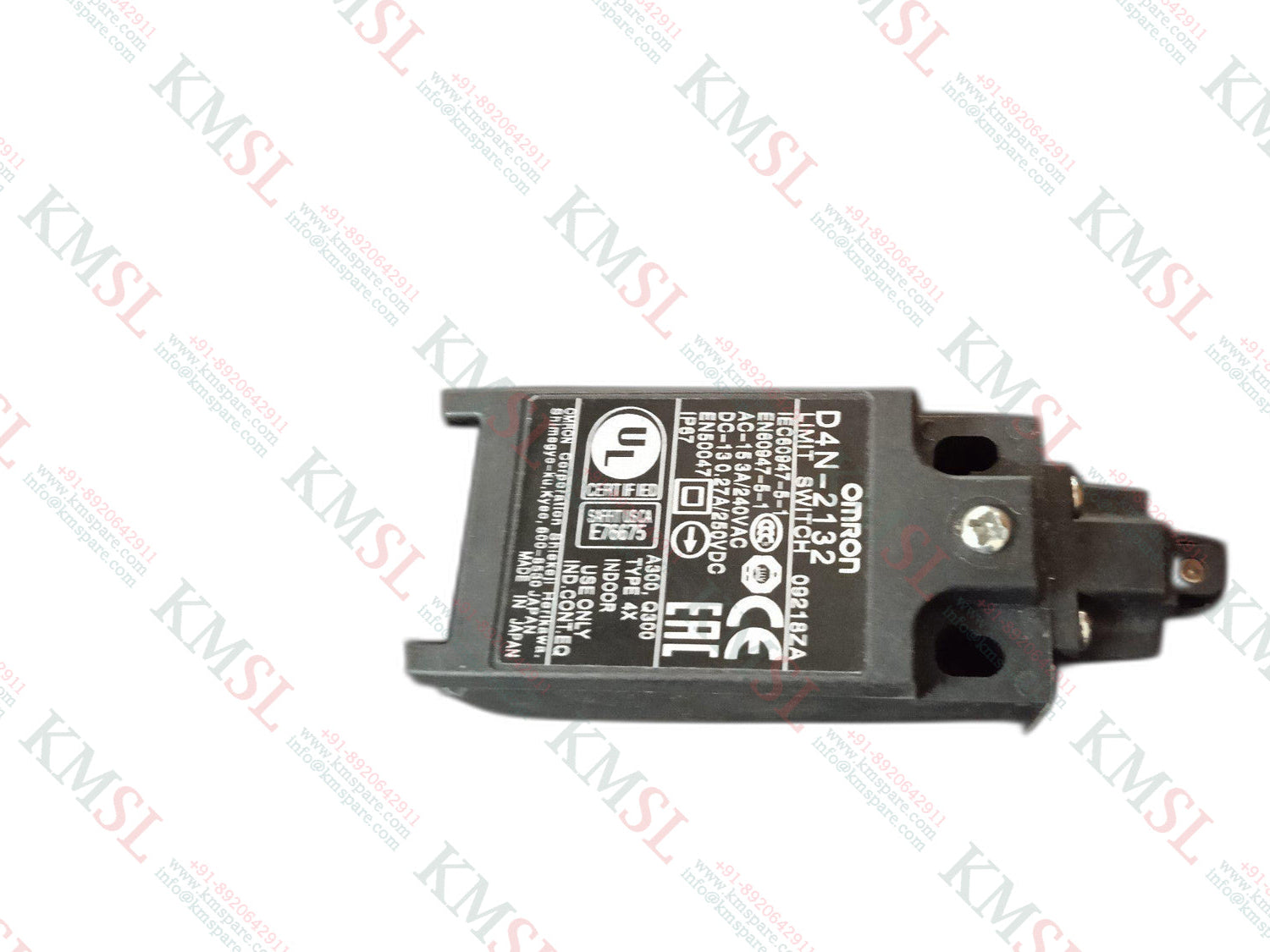 D4N-2132 Omron Limit Switch | Industrial Mechanical Position Switch | KMSPARE