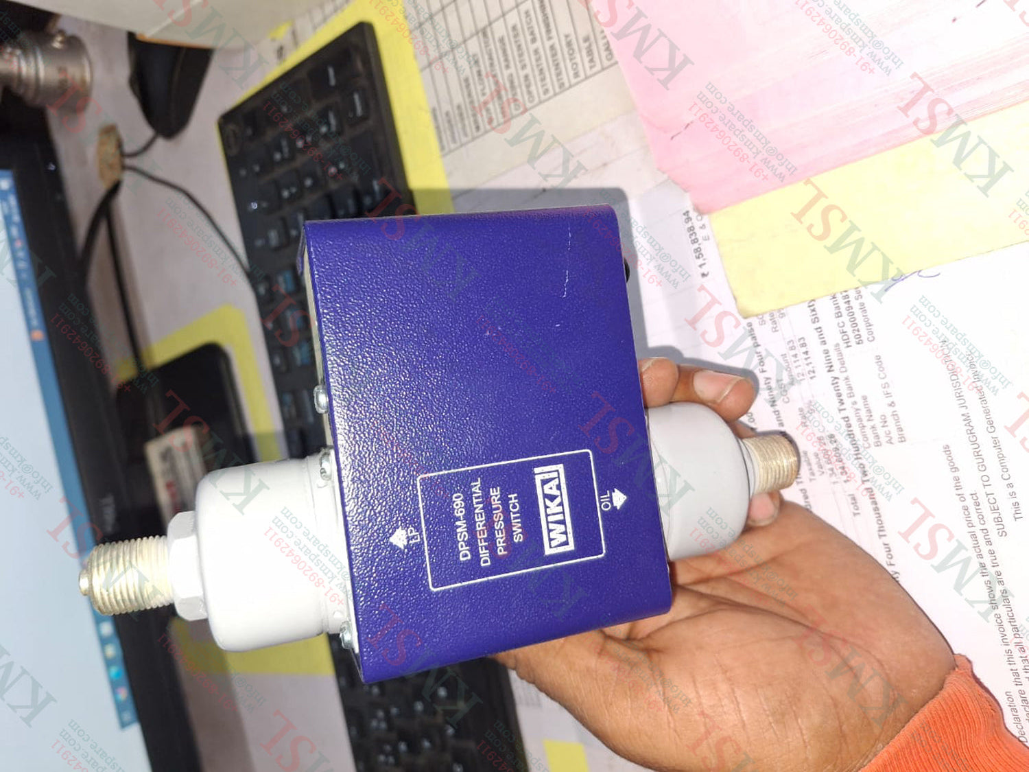 DPSM-690-A4 Wika Differential Pressure Switch – Industrial Pressure Control | KMSPARE