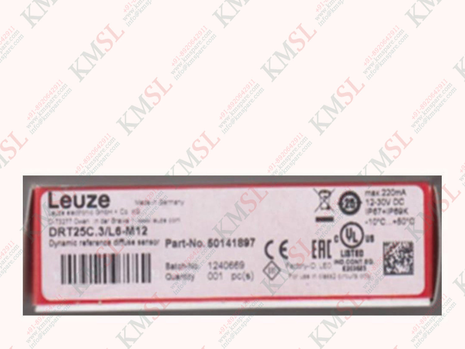 DRT25C.3/L6-M12 LEUZE Dynamic Reference Diffuse Sensor | KMSPARE LINK PVT LTD