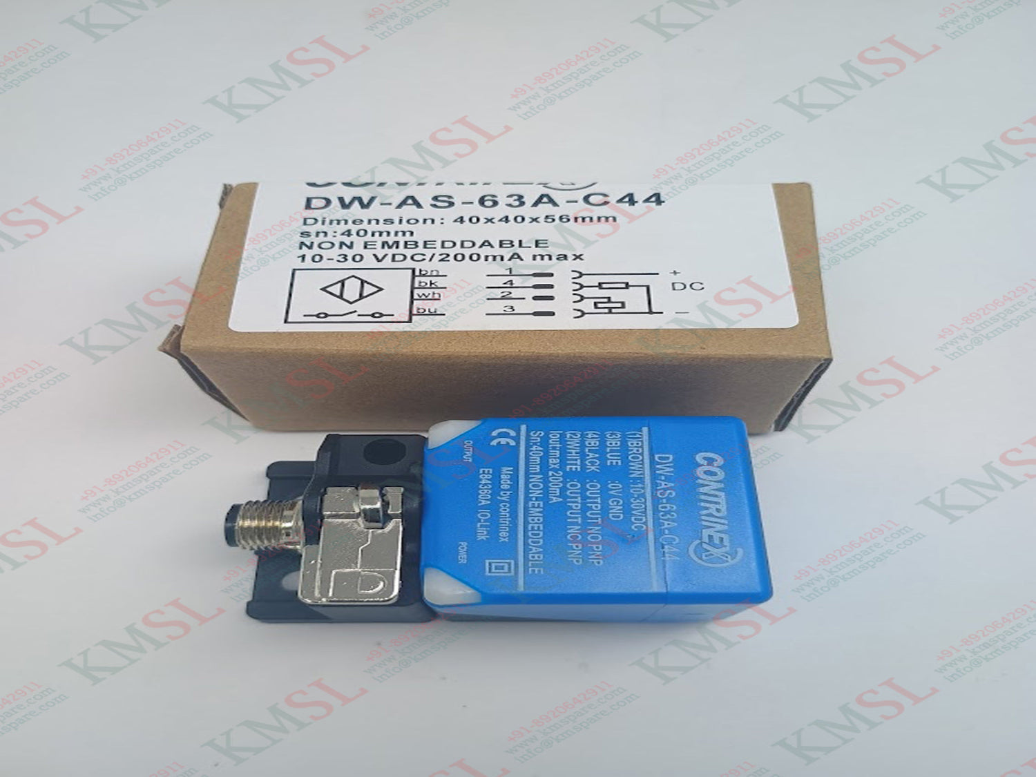 DW-AS-63A-C44 Contrinex Proximity Sensor | KMSPARE LINK PVT LTD