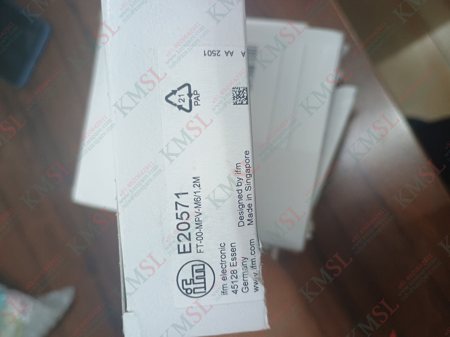 E20571 IFM Fiber Optic Diffuse Reflection Sensor – Industrial Automation Sensor | KMSPARE