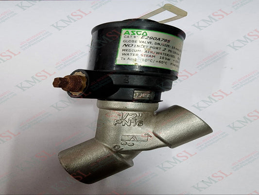 E290A795 ASCO Angle Seat Valve | KMSPARE LINK PVT LTD