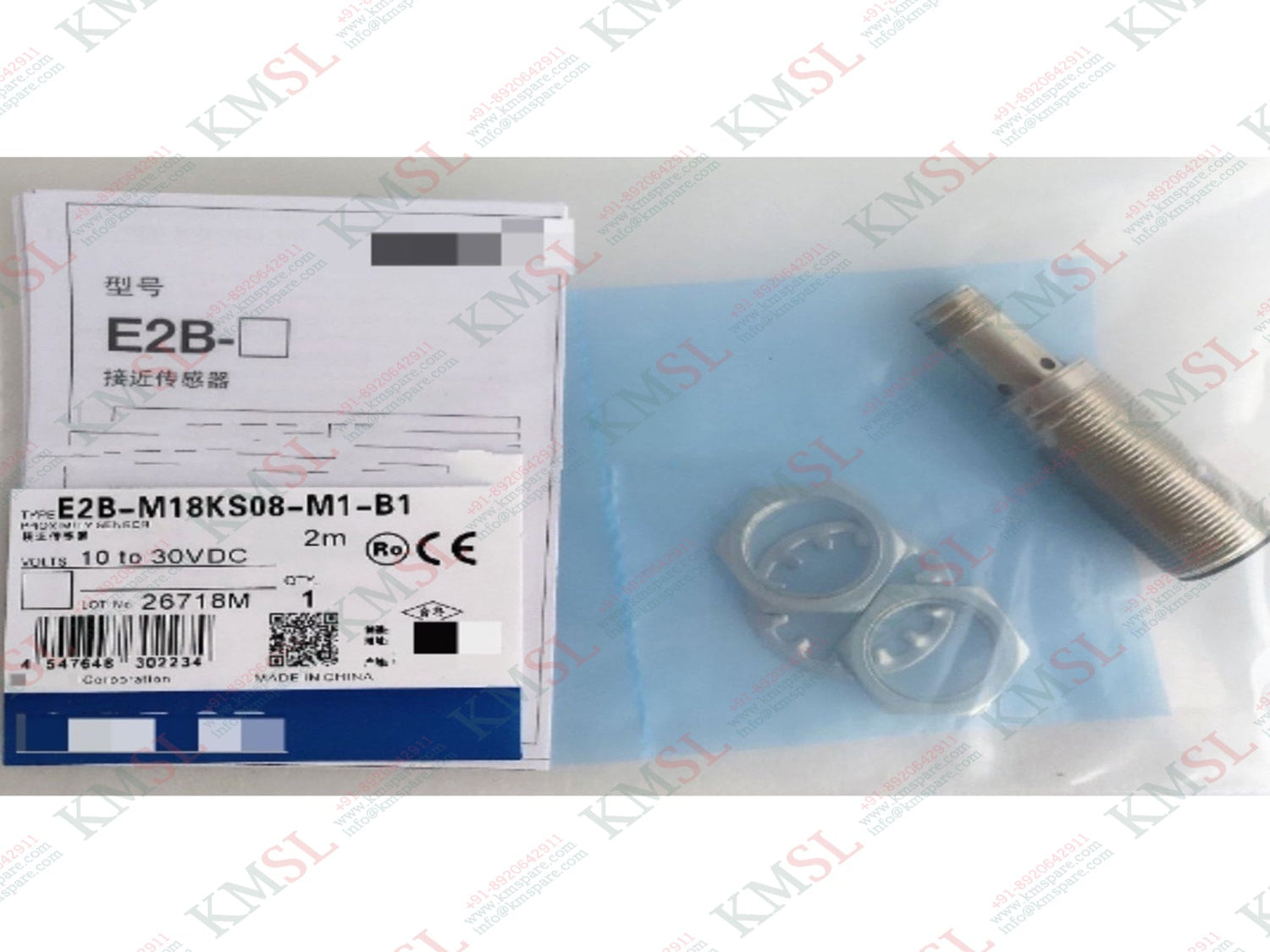 E2B-M18KS08-M1-B1 Omron Proximity Sensor | KMSPARE LINK PVT LTD