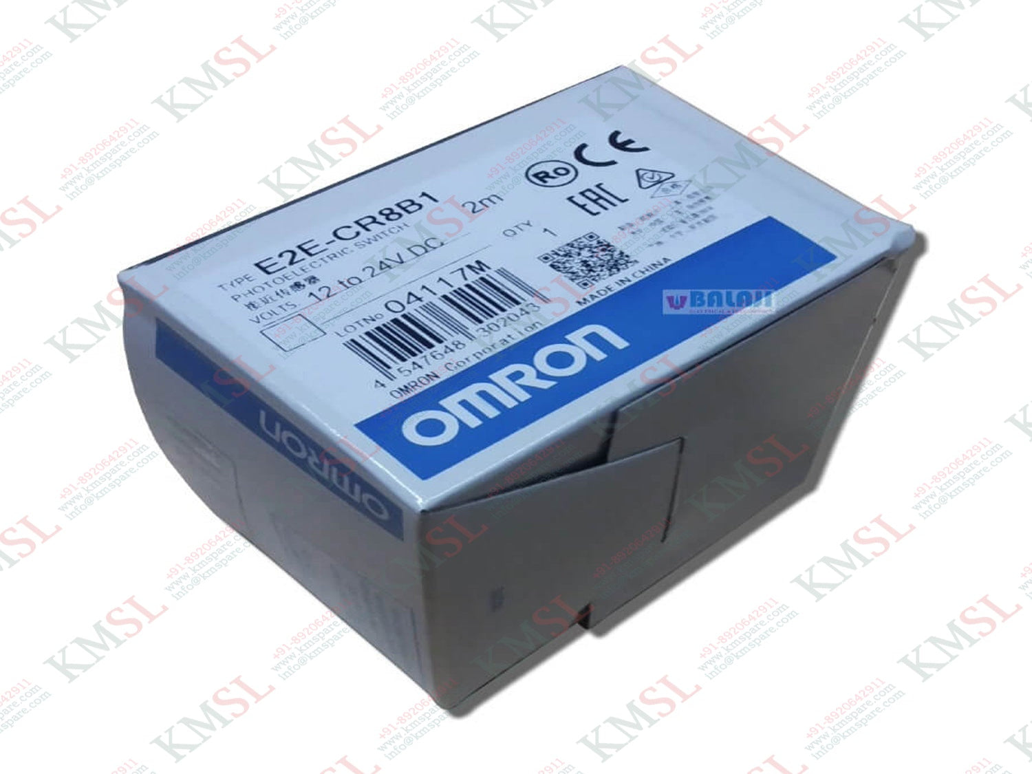E2E-CR8B1 Omron Proximity Sensor | Industrial Automation Sensor | KMSPARE