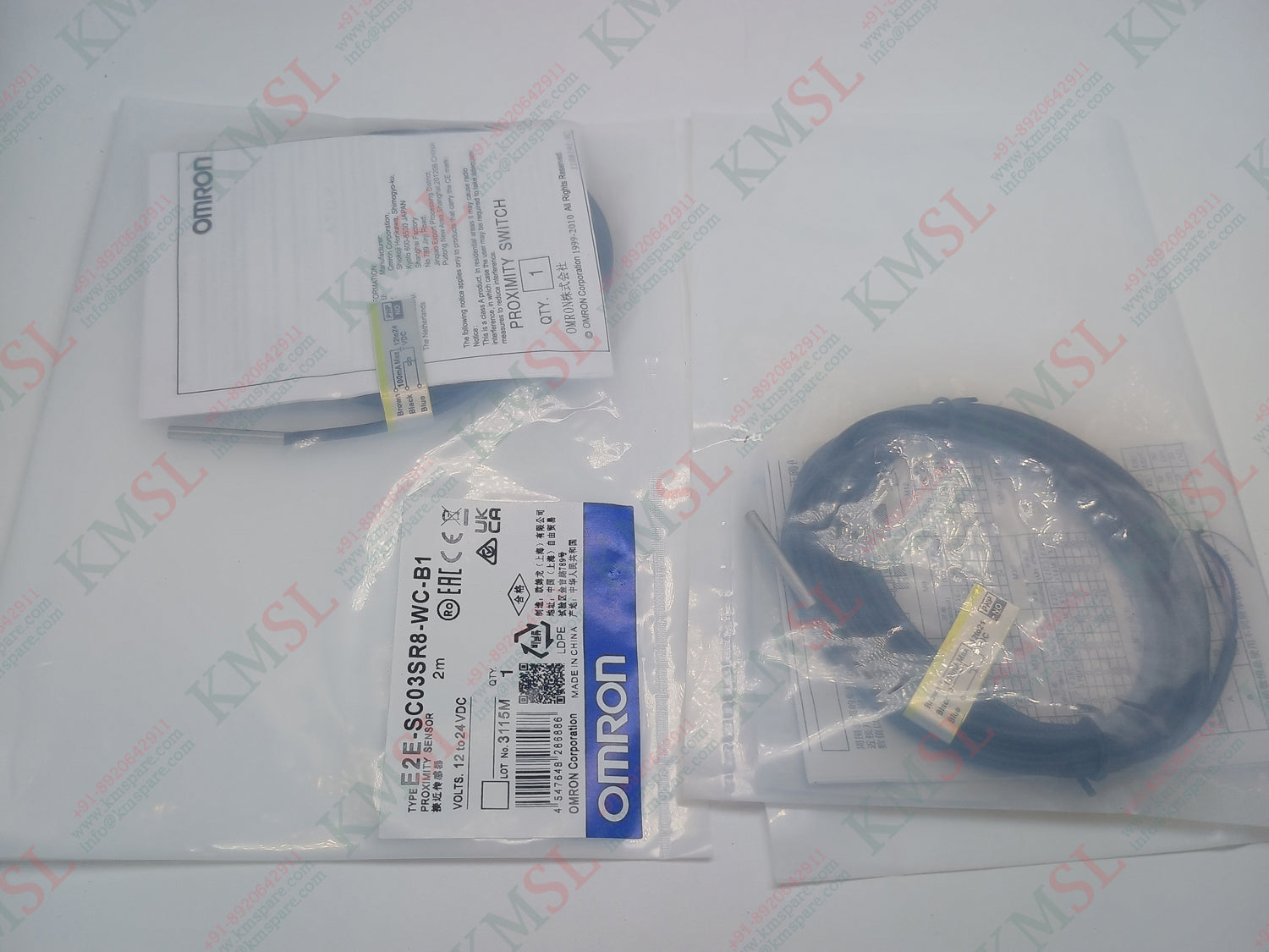 E2E-SC03SR8-WC-B1 OMRON, Omron Proximity Sensor
