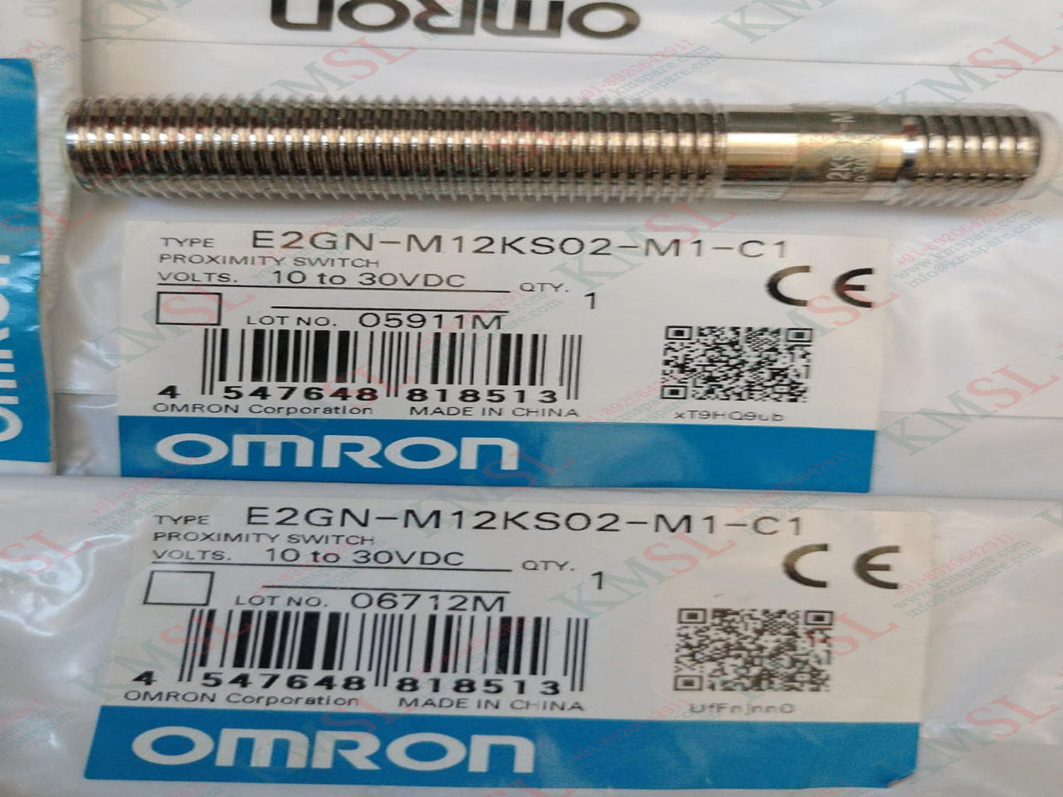 E2GN-M12KS02-M1-C1 Omron Proximity Sensor | KMSPARE LINK PVT LTD