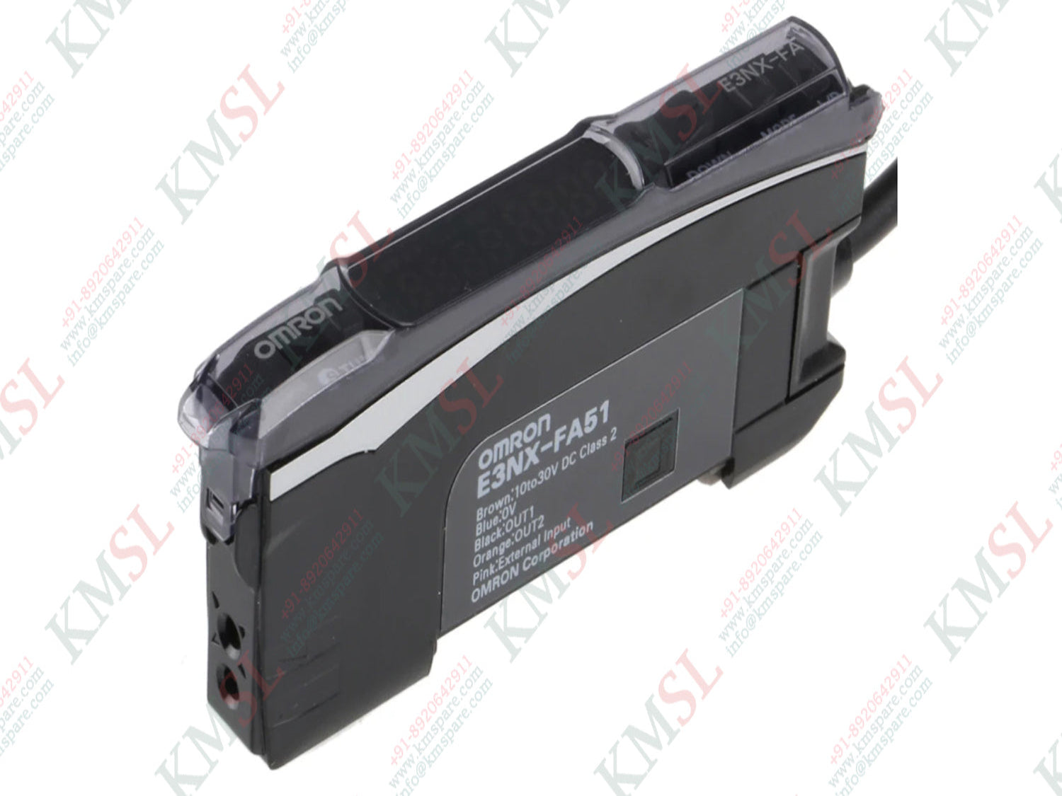 E3NX-FA51 Omron Fiber Optic Sensor | KMSPARE LINK PVT LTD