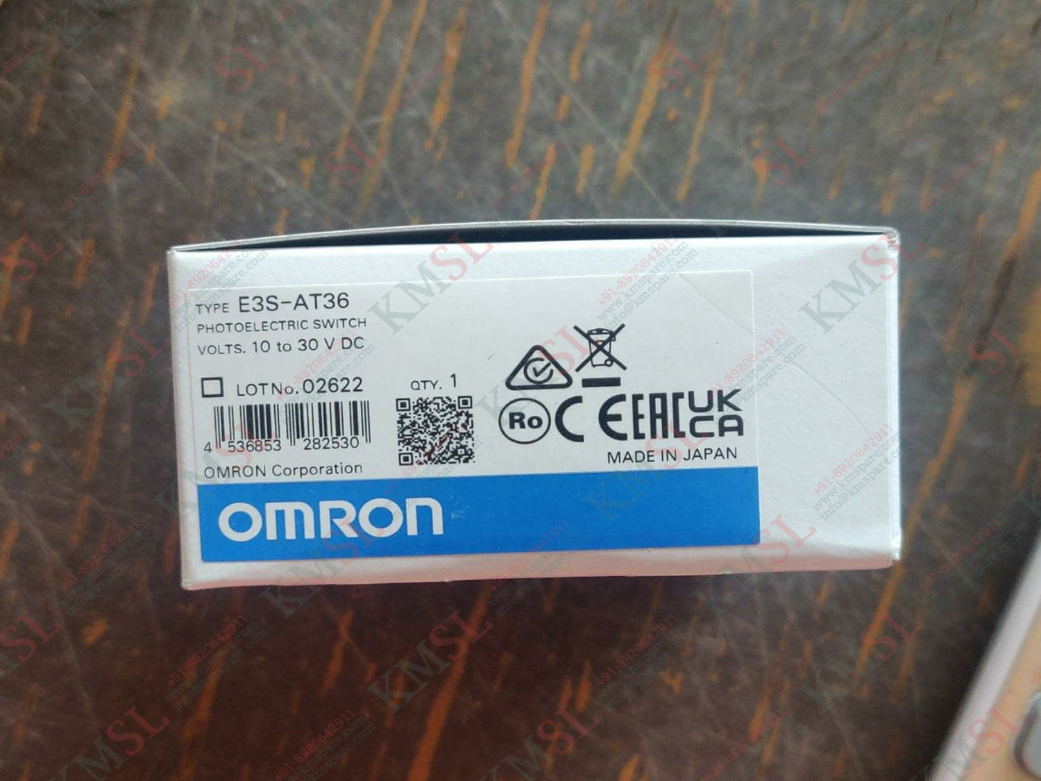 E3S-AT36 Omron Photoelectric Sensor | KMSPARE LINK PVT LTD
