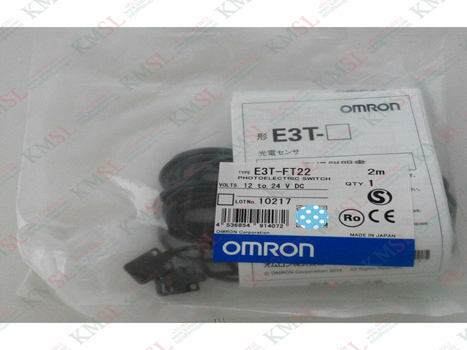 E3T-FT22 Omron Photoelectric Sensor | Original & New | KMSPARE