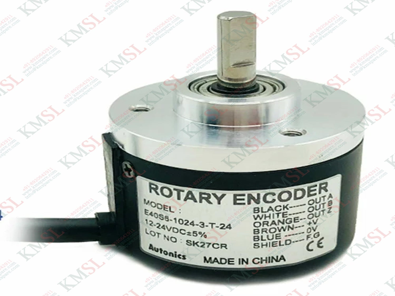 E40S6-1024-3-T-24 AUTONICS Incremental Rotary Encoder | KMSPARE LINK PVT LTD
