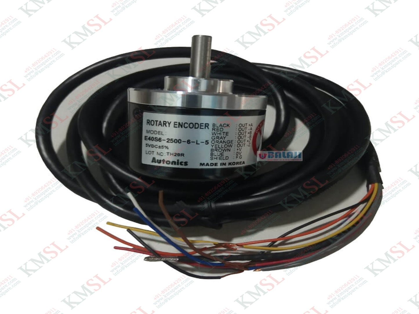 E40S6-2500-6-L-5 Autonics Rotary Encoder – Industrial Incremental Encoder | KMSPARE
