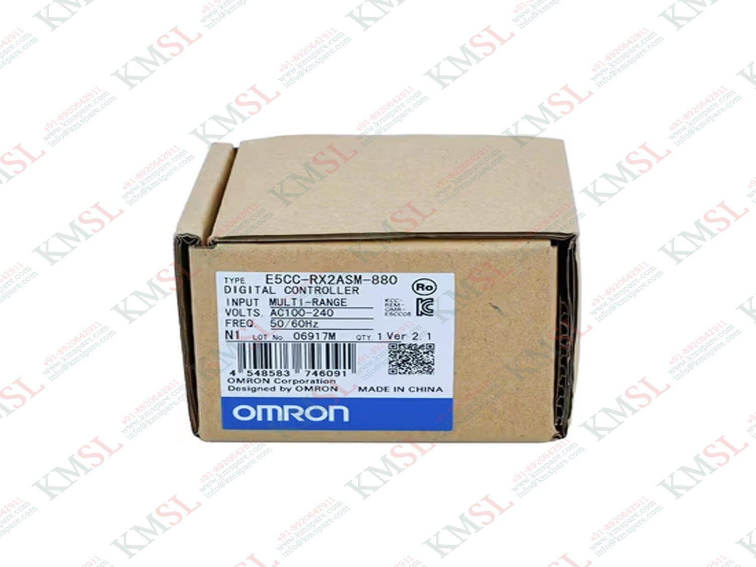 E5CC-RX2ASM-880 Omron Temperature Controller | KMSPARE LINK PVT LTD