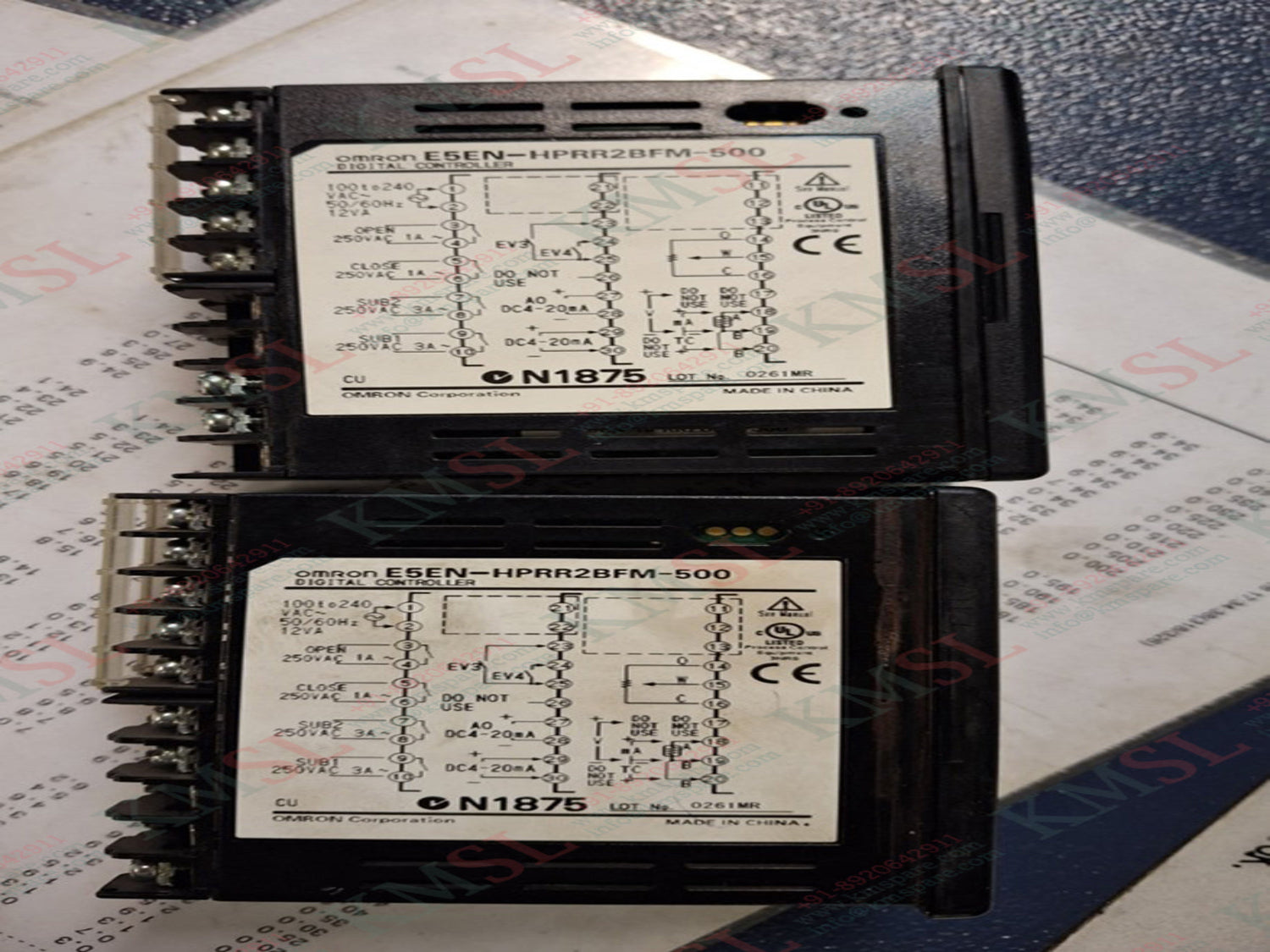 E5EN-HPRR2BFM-500 Omron Digital Temperature Controller | KMSPARE LINK PVT LTD