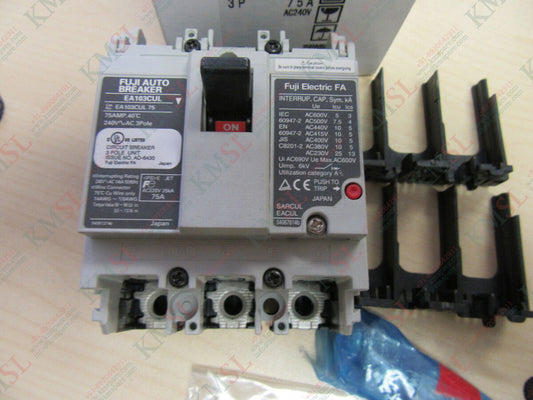 EA103CUL-75 Fuji Circuit Breaker – Reliable Industrial Protection | KMSPARE