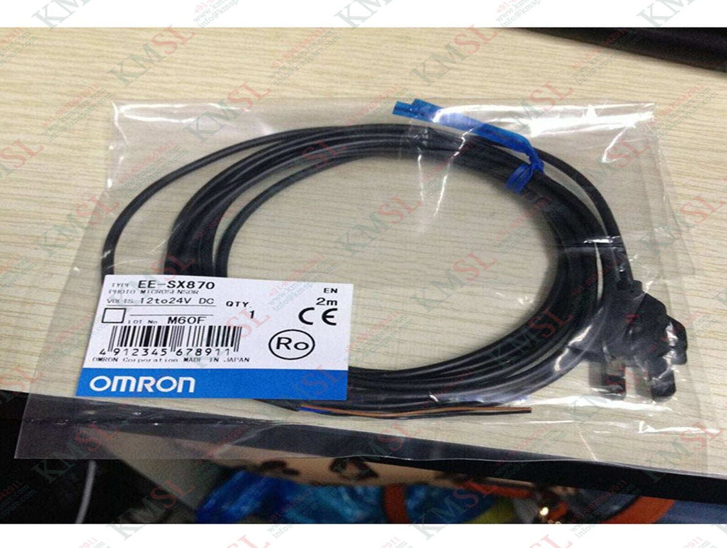EE-SX870 2M Omron PhotoMicro Sensor | KMSPARE LINK PVT LTD