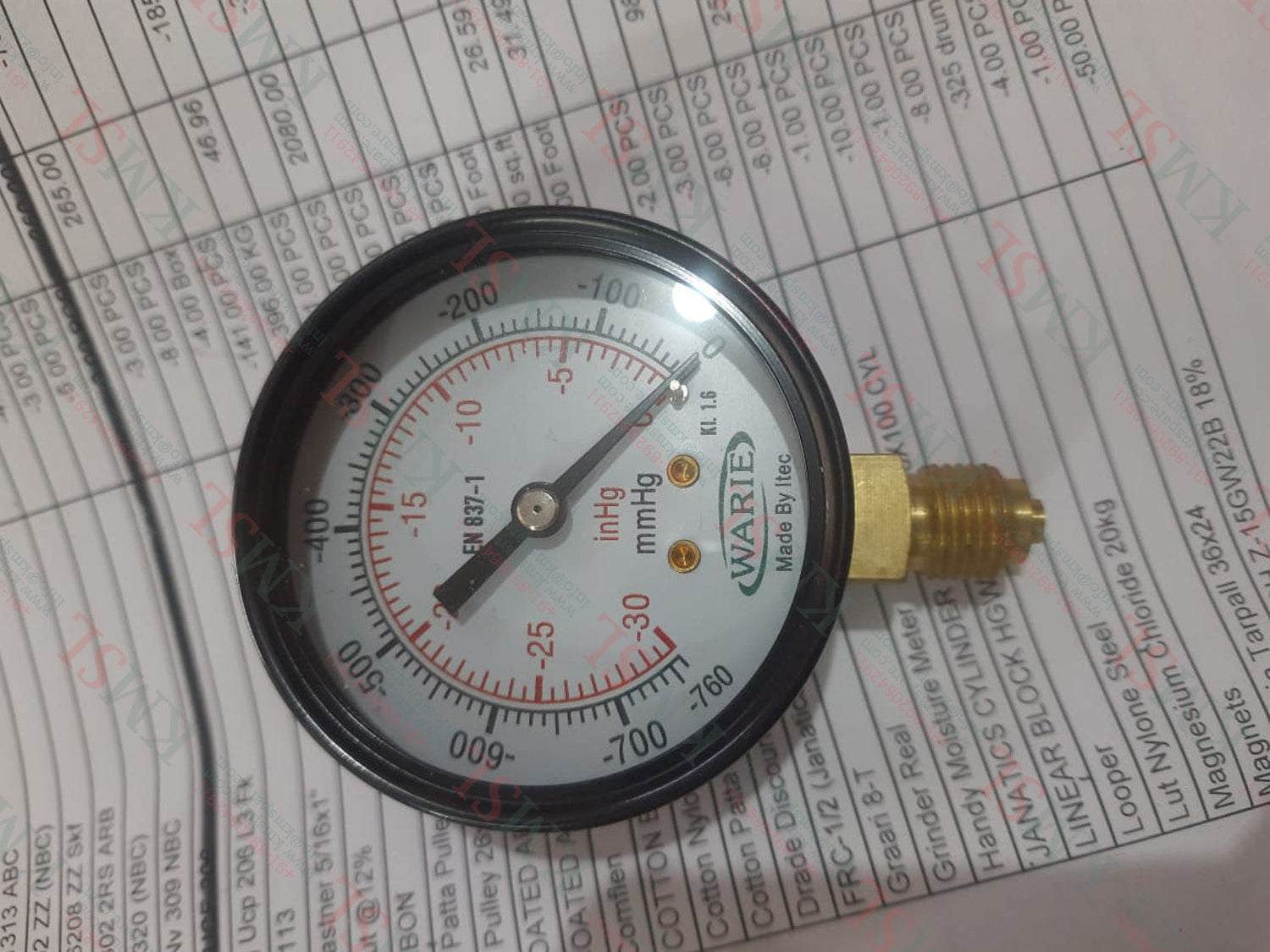 EN 837-1 Wika Pressure Gauge – Industrial Pressure Indicator | KMSPARE