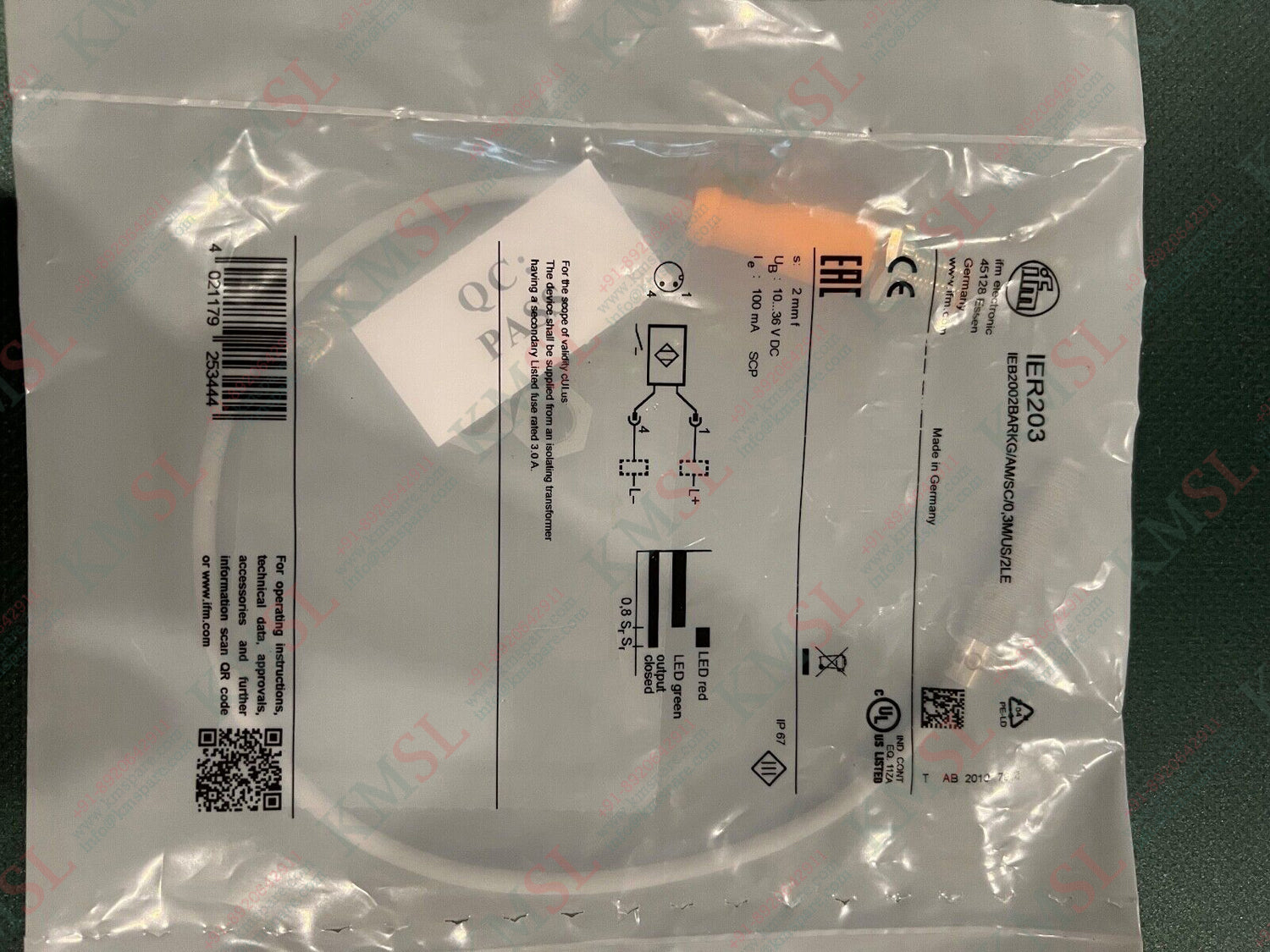 ER203 IFM Inductive Sensor | Industrial Proximity Switch – KMSPARE
