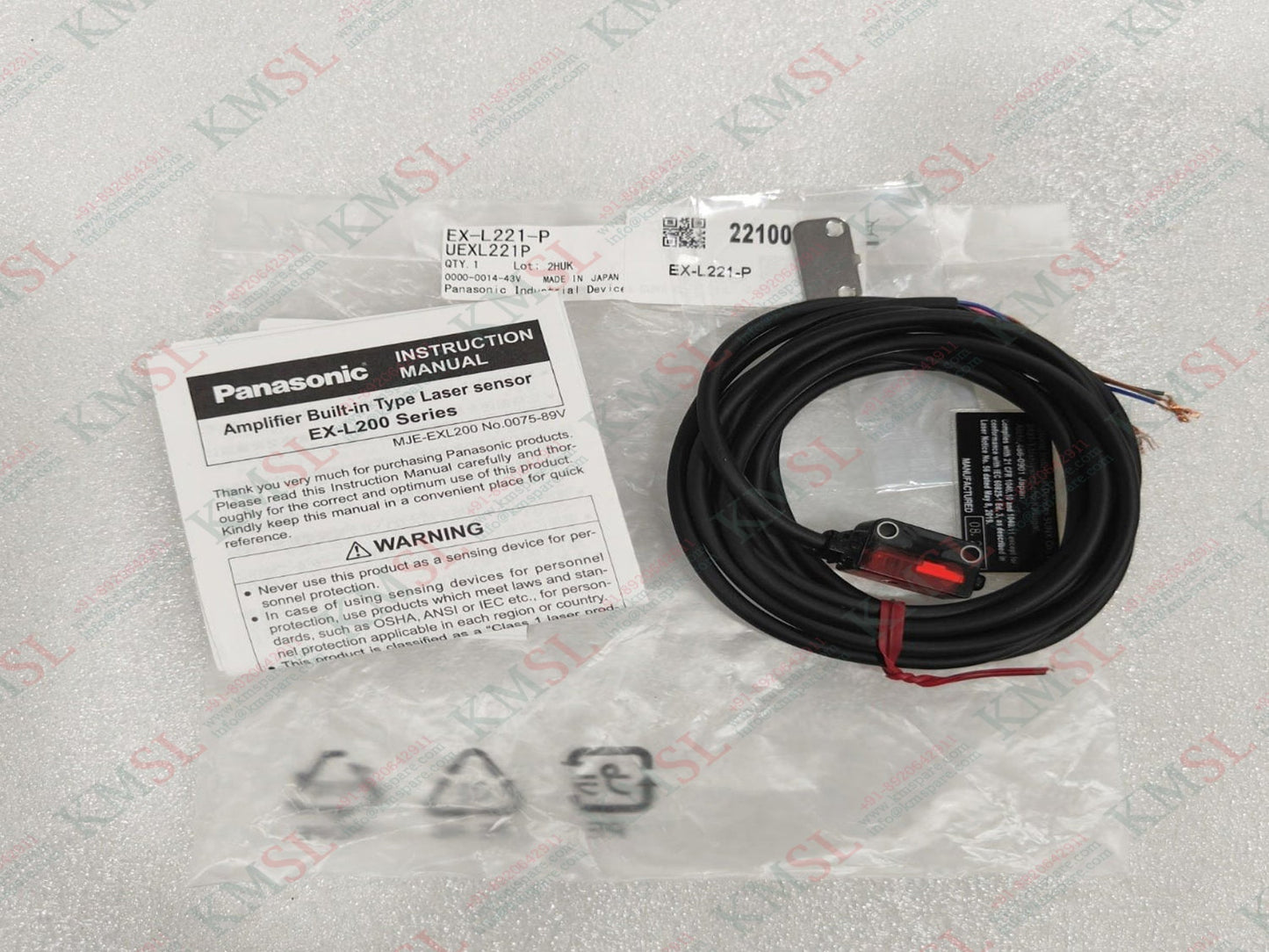 EX-L221 Panasonic, Panasonic Laser Sensor