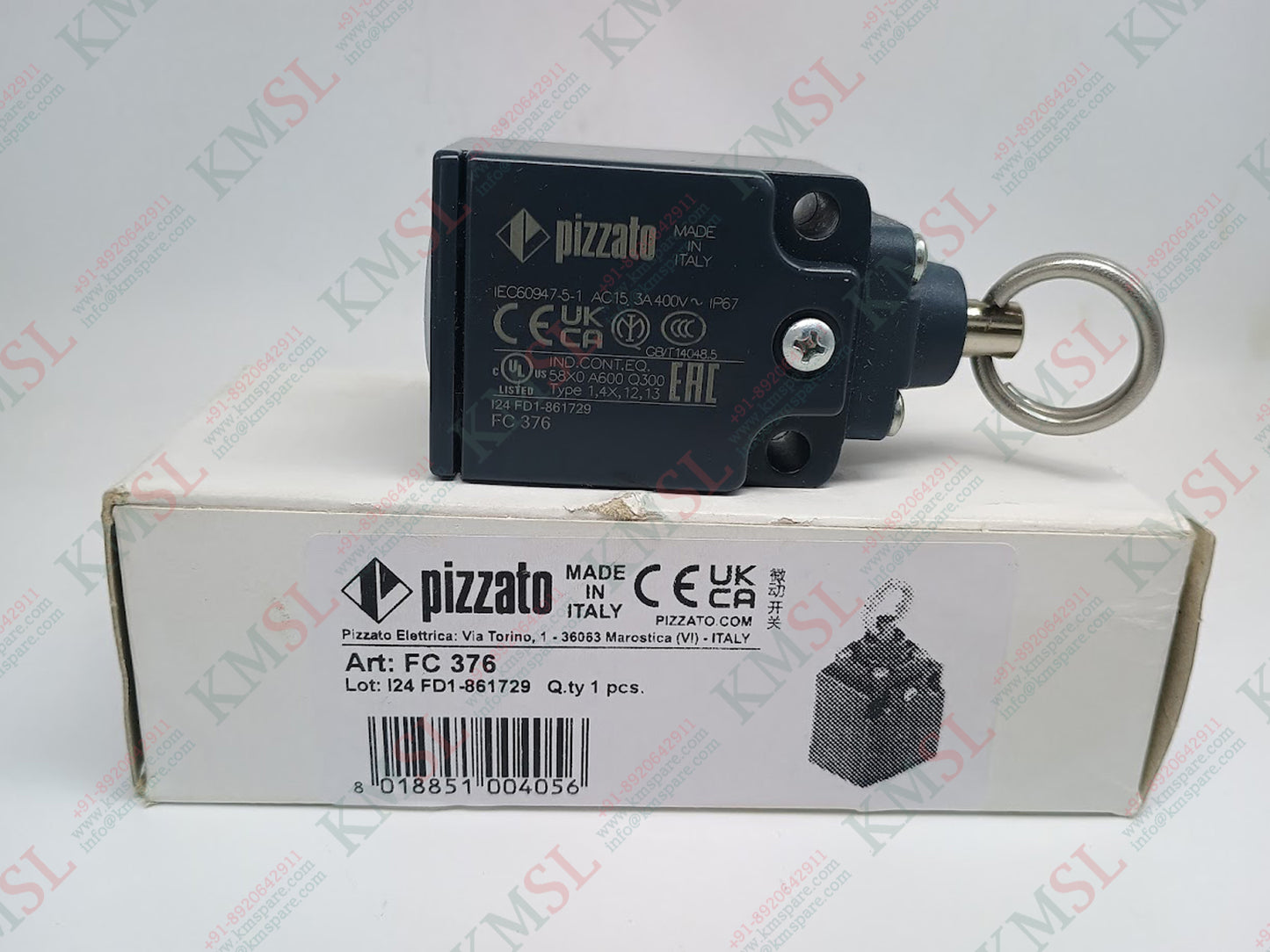 FC-376 PIZZATO Limit Switch | KMSPARE LINK PVT LTD