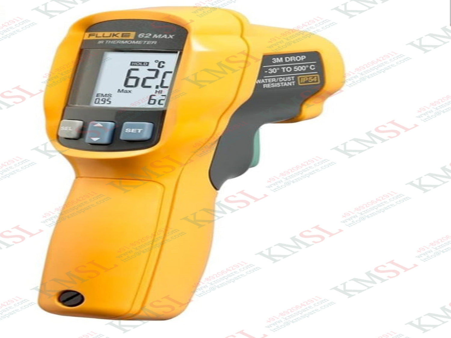 FLUKE 62 MAX Infrared Thermometer | KMSPARE LINK PVT LTD