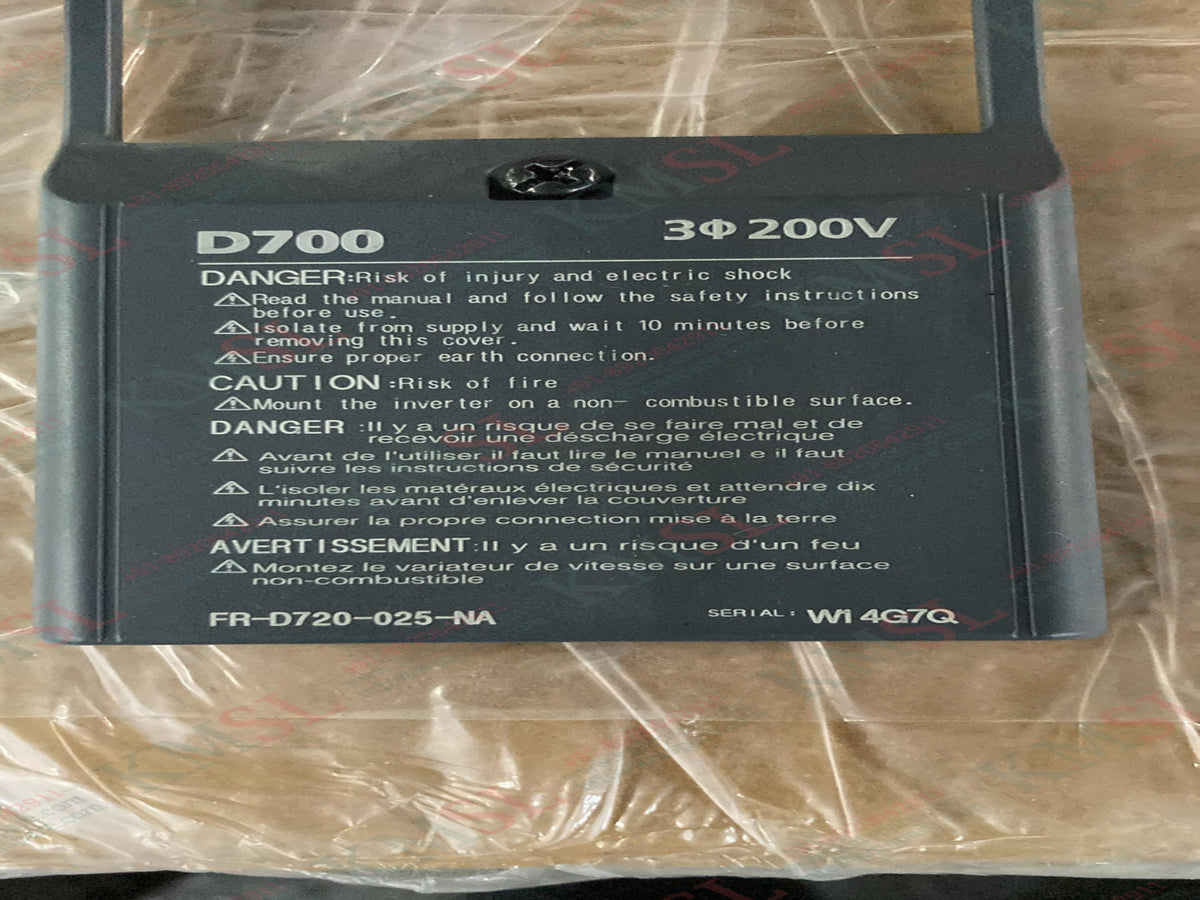 FR-D720-025-NA Mitsubishi VFD | KMSPARE LINK PVT LTD