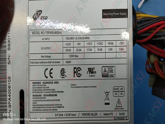 FSP400-60GHC FSP Power Supply | KMSPARE LINK PVT LTD