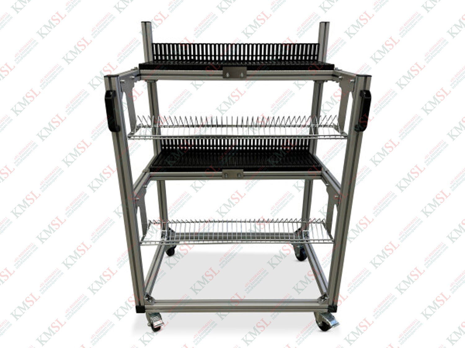 Feeder Storage Cart / SMT Feeder Trolley | SMT Machine Component Organizer | KMSPARE