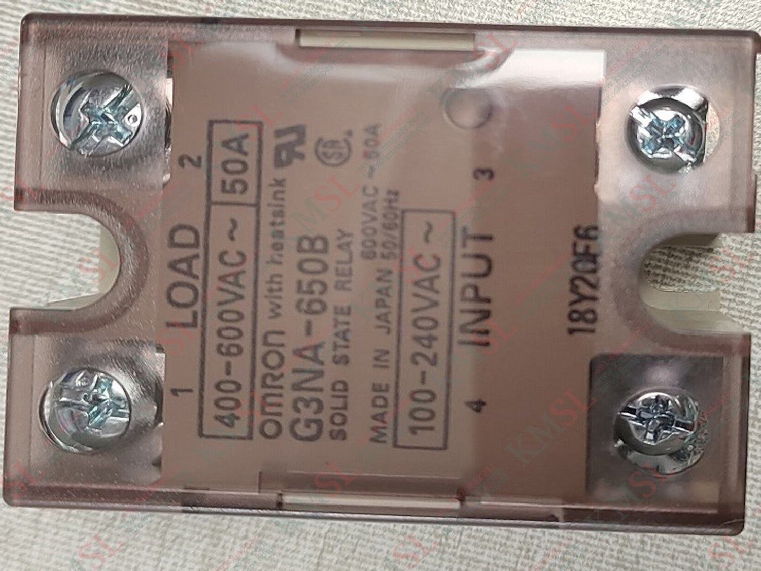G3NA-650B Omron Solid State Relay | KMSPARE LINK PVT LTD