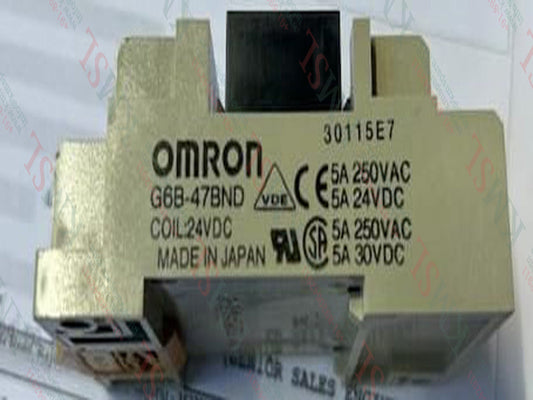 G6B-47BND-DC24 Omron Relay | KMSPARE LINK PVT LTD