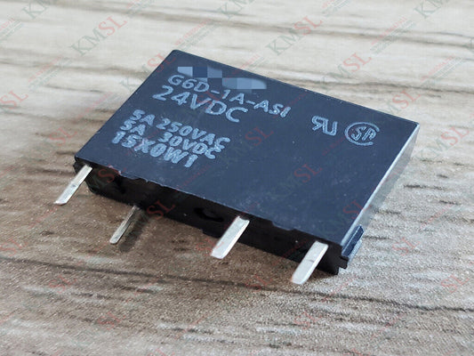 G6D-1A-ASI DC24 Omron Power Relay | KMSPARE LINK PVT LTD