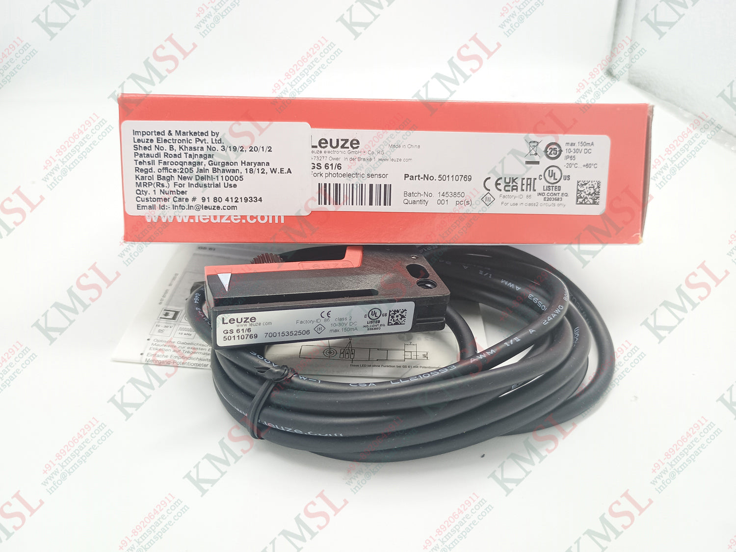 GS-61/6 Leuze Photoelectric Sensor | KMSPARE Industrial Automation