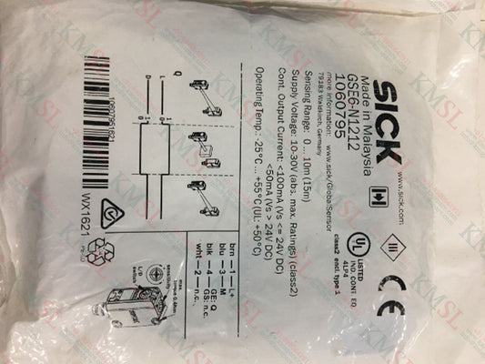 GSE6-N1212 SICK Photoelectric Sensor | Industrial Automation | KMSPARE