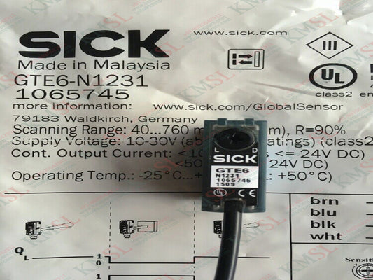 GTE6-N1231 SICK Photoelectric Sensor | Industrial Automation | KMSPARE