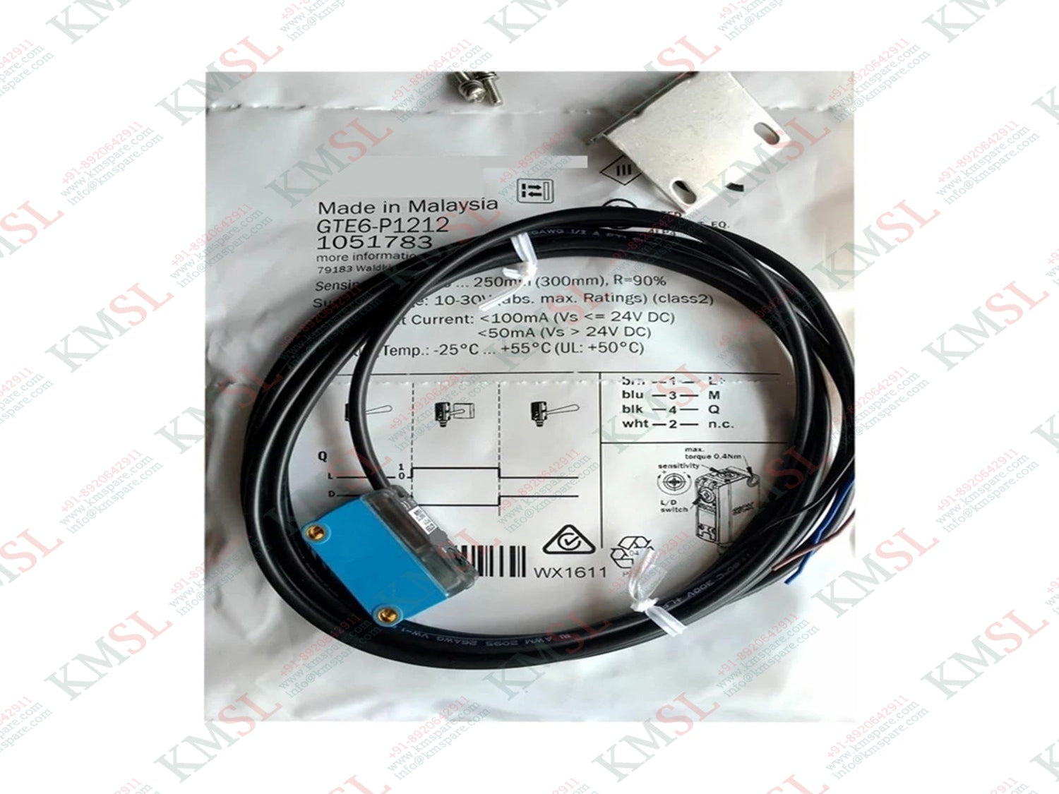 GTE6-P1211 SICK Retro-Reflective Sensor | KMSPARE LINK PVT LTD