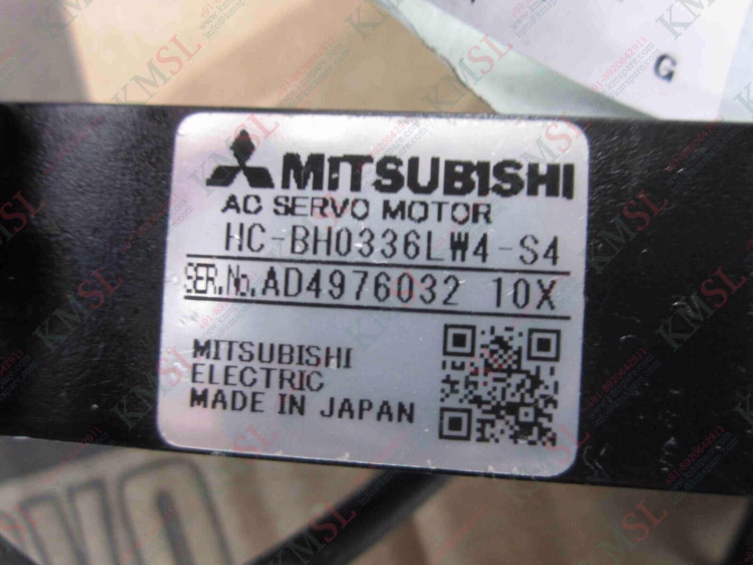 HC-BH0336LW4-S4 Mitsubishi AC Servo Motor | KMSPARE Industrial Motors