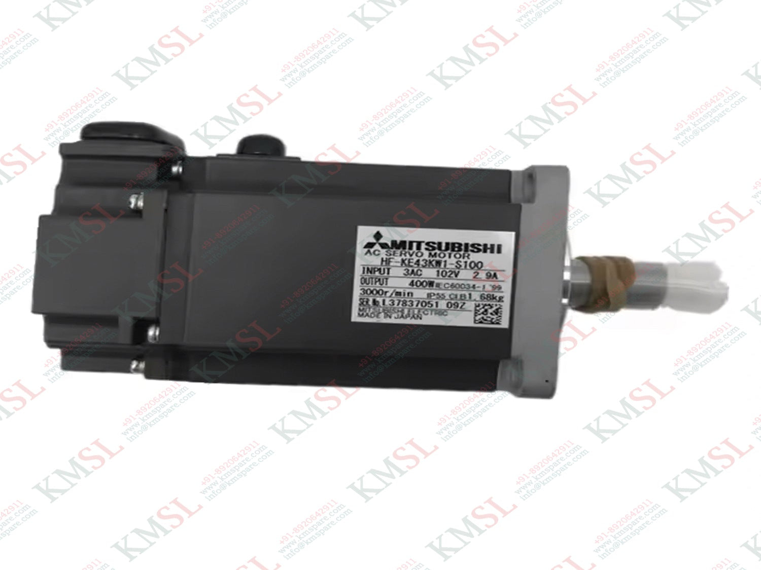 HF-KE43W1-S100 Mitsubishi AC Servo Motor | KMSPARE LINK PVT LTD