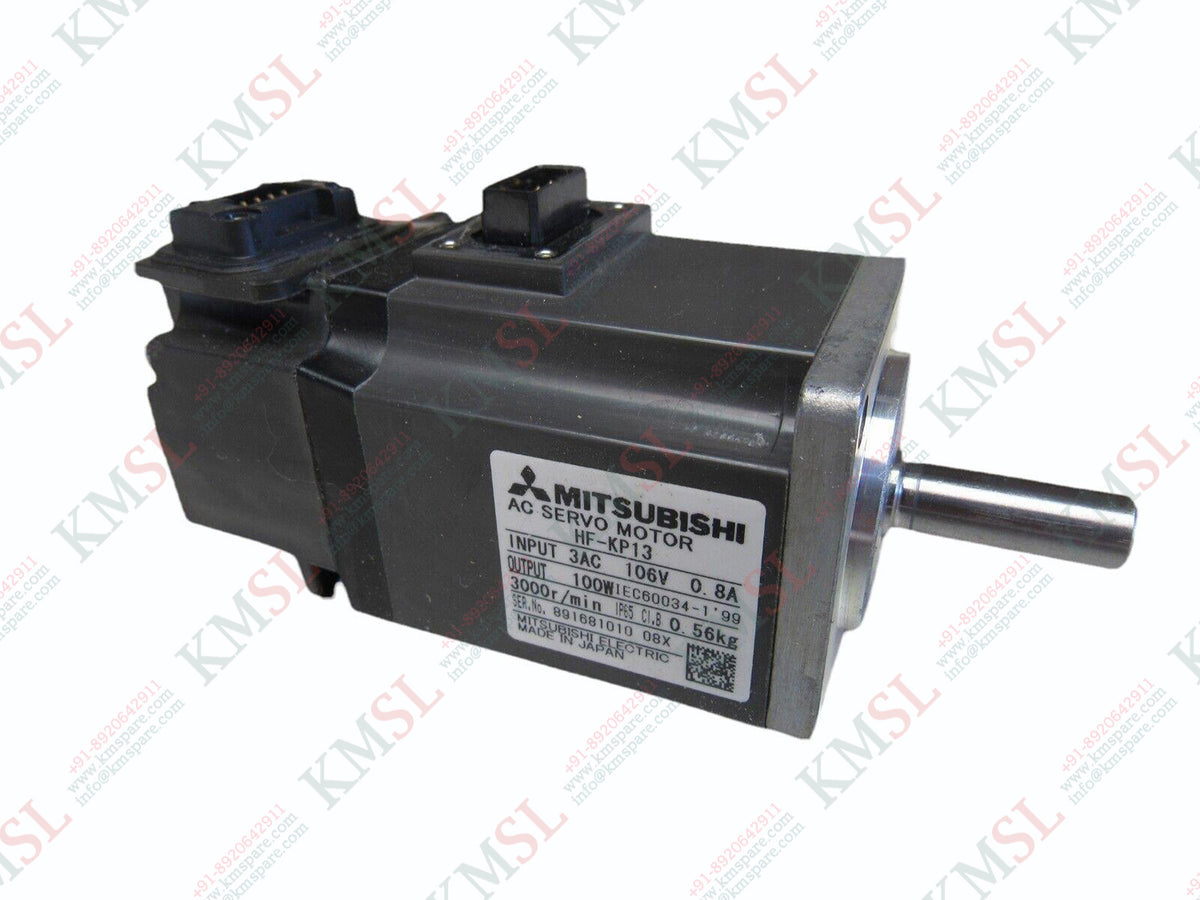 HF-KP13 MITSUBISHI AC Servo Motor | KMSPARE LINK PVT LTD