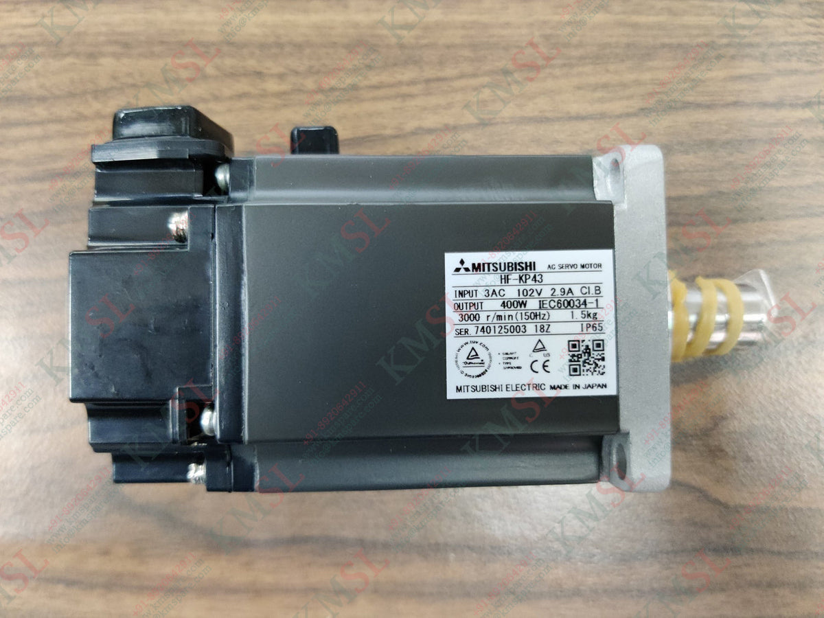 HF-KP43 MITSUBISHI AC Servo Motor | KMSPARE LINK PVT LTD