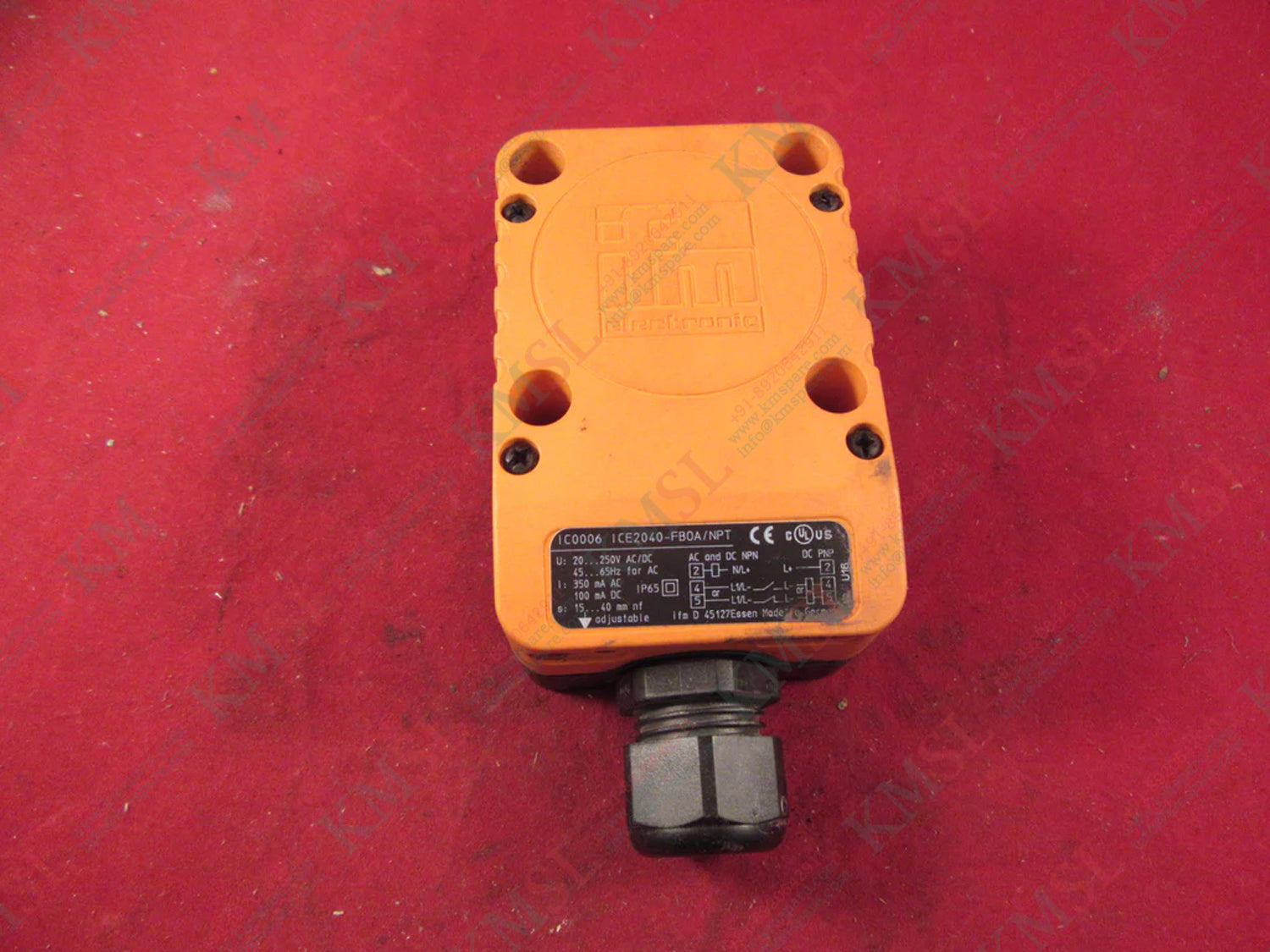 IC0006 IFM Inductive Sensor | Industrial Inductive Proximity Switch – KMSPARE