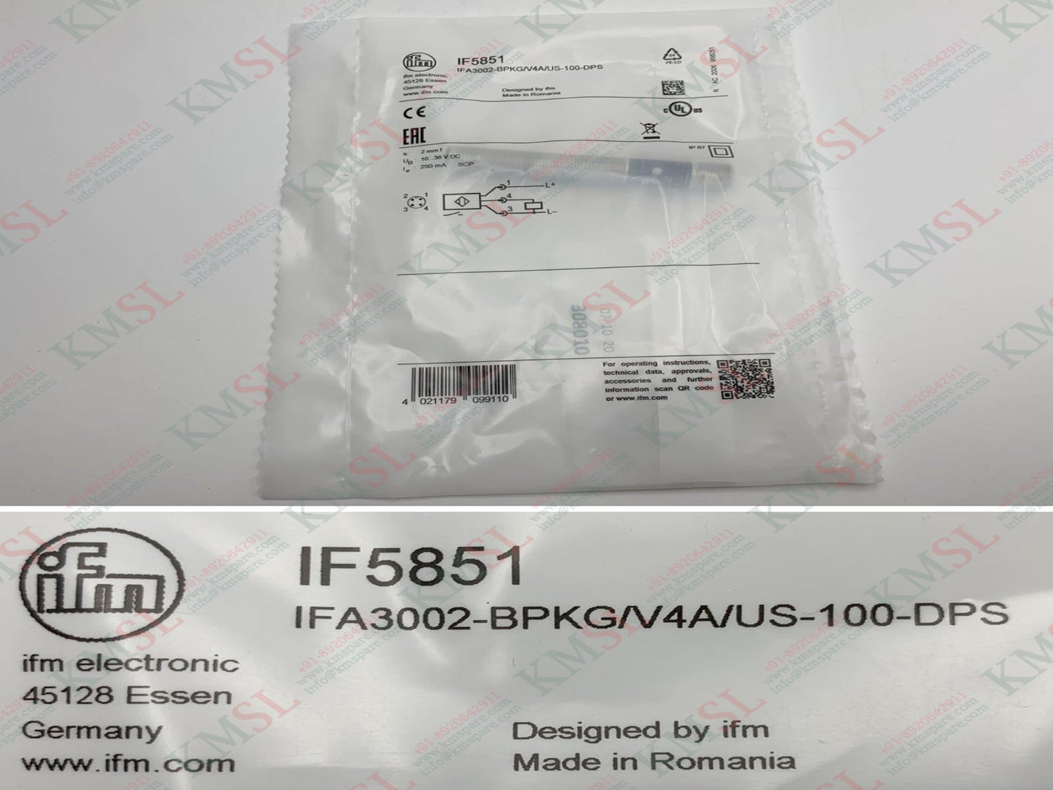 IF5851 IFM Inductive Sensor | Industrial Proximity Sensor | KMSPARE