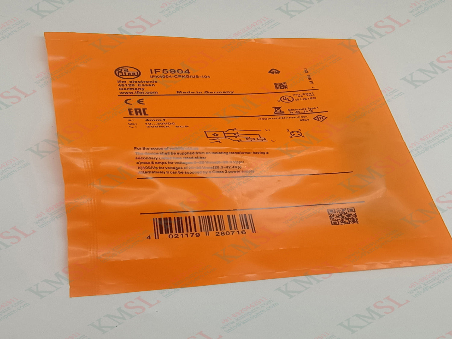 IF5904 IFM, IFM Inductive Sensor