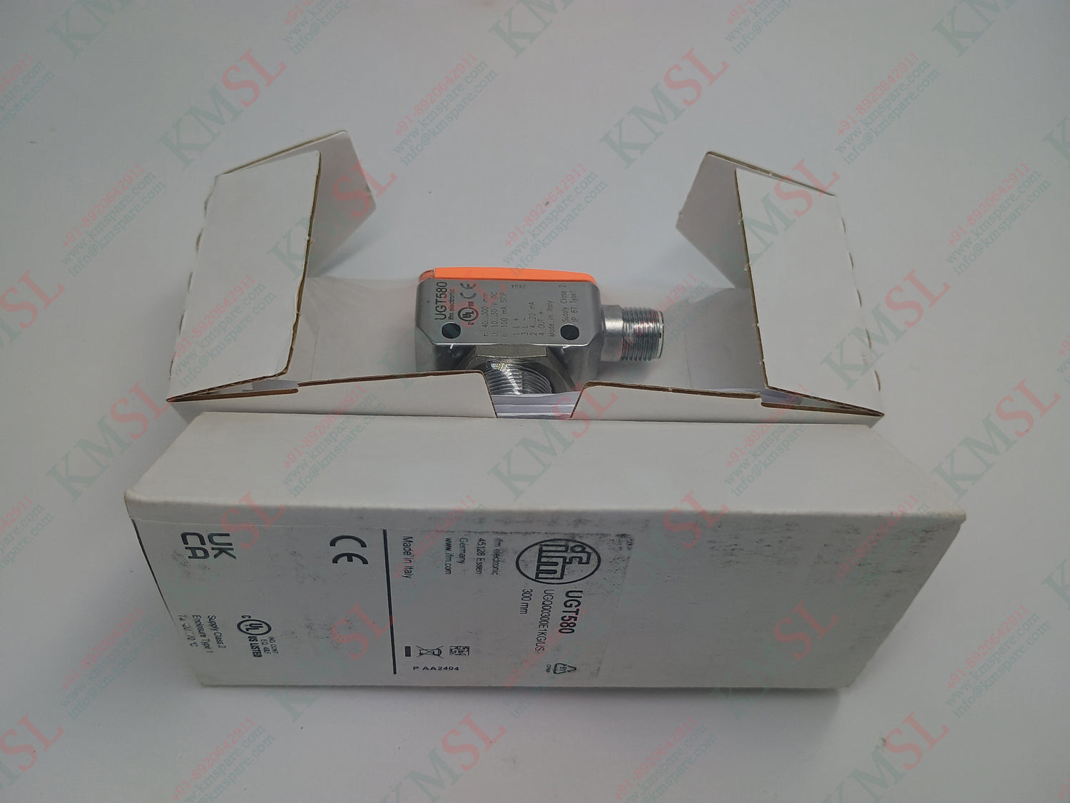 IFM UGT580 Ultrasonic Sensor | High-Precision Industrial Sensor | KMSPARE