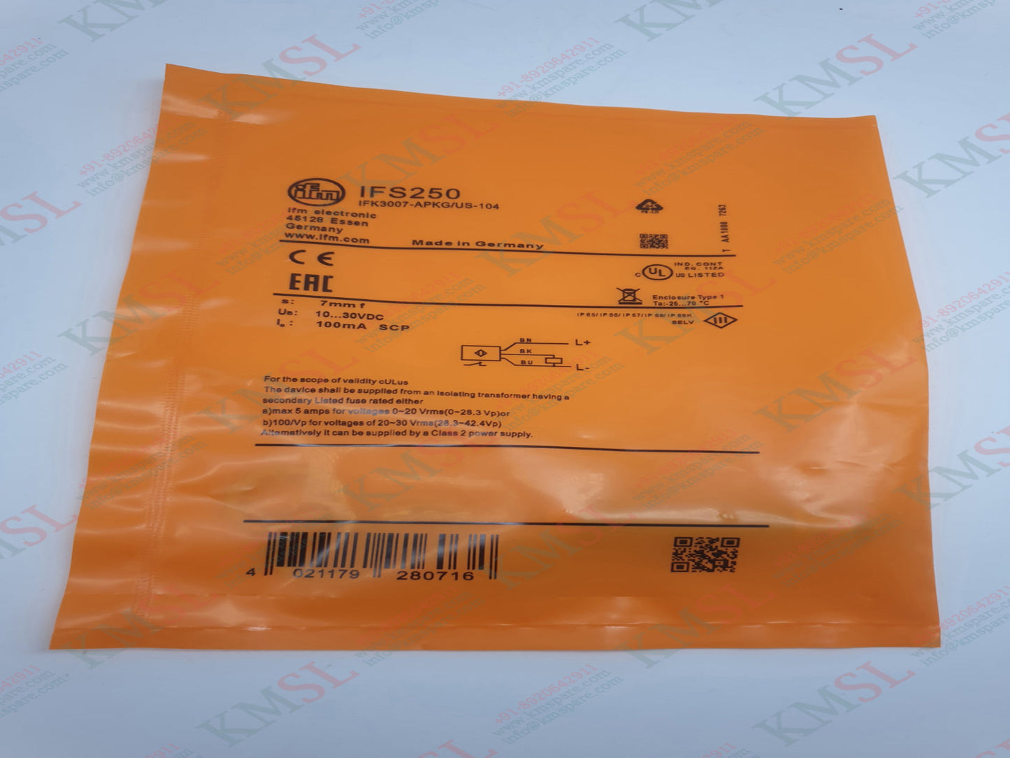 IFM Inductive Sensor, IFS250 IFM